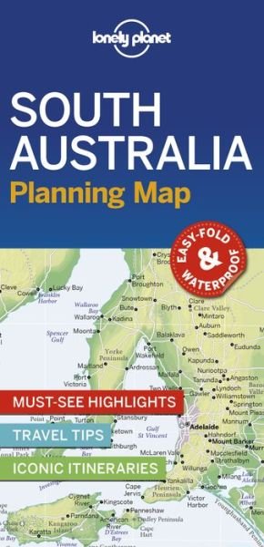 Lonely Planet South Australia Planning Map - Map - Lonely Planet - Livros - Lonely Planet Global Limited - 9781788686075 - 15 de novembro de 2019