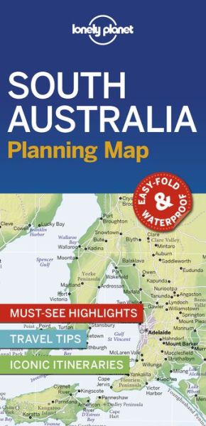 Cover for Lonely Planet · Lonely Planet South Australia Planning Map - Map (Map) (2019)