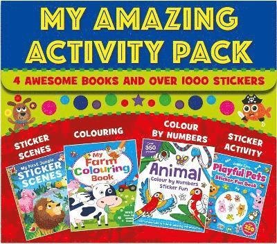 My Amazing Activity Pack - With 4 Colour and Activity Books, and Over 1000 Stickers! - Igloo Books - Books - Bonnier Books Ltd - 9781789056075 - April 21, 2019