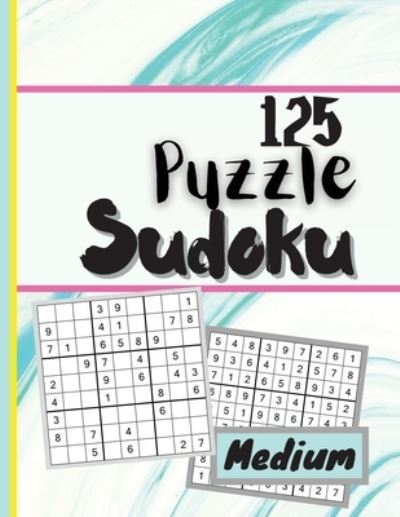 Cover for Shawn Marshman · 125 Puzzle Sudoku (Paperback Book) (2021)