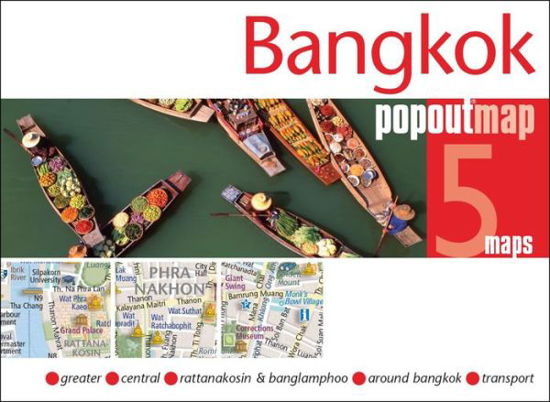 Popout Maps: Bangkok - Popout Map - Livros - PopOut Maps - 9781910218075 - 28 de setembro de 2015