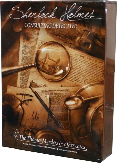 Sherlock Holmes: Consulting Detective -The Thames Murders Game - Sherlock Holmes - Produtos - ASMODEE - 9782370990075 - 16 de agosto de 2020