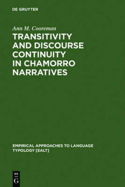 Transitivity and Discourse Con - Cooreman - Books - Mouton de Gruyter - 9783110113075 - September 1, 1987