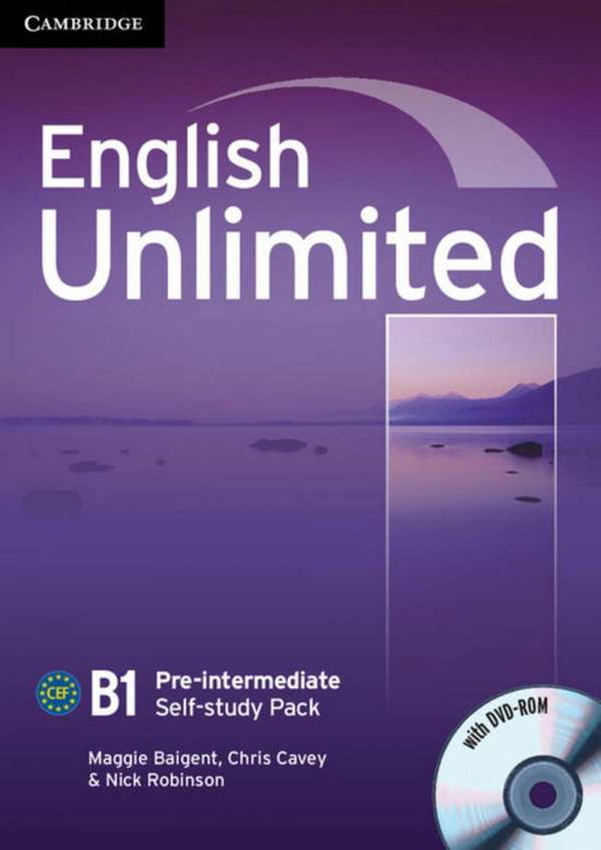 Cover for Maggie Baigent, Chris Cavey, Nick Robinson · English Unlimited B1 - Pre-int (Paperback Book)