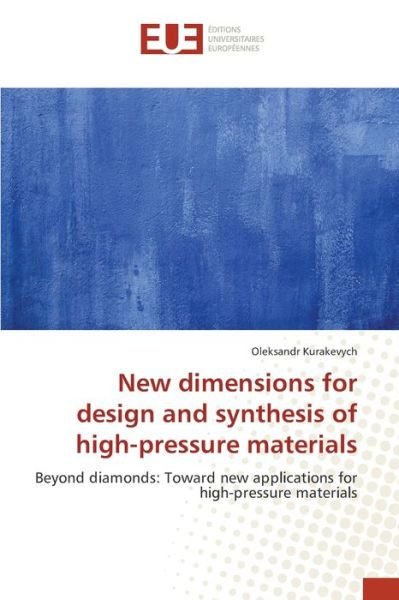 Cover for Kurakevych · New dimensions for design an (Buch) (2017)