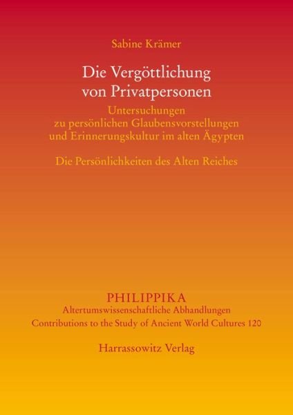 Cover for Krämer · Die Vergöttlichung von Privatper (Book) (2019)
