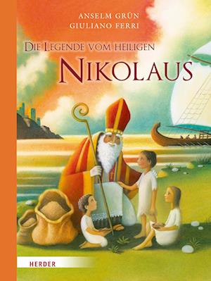 Cover for Anselm Grün · Die Legende vom heiligen Nikolaus (Bok) (2022)