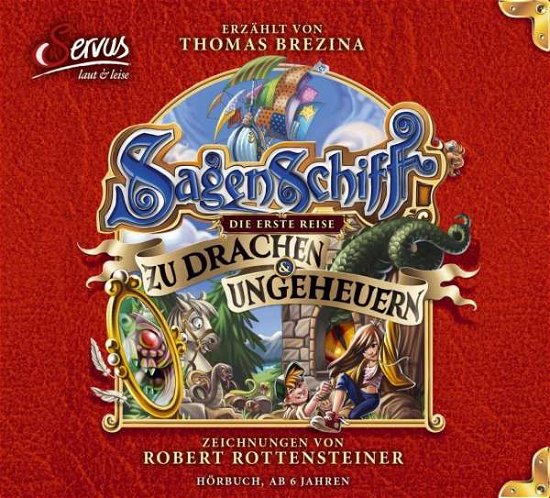 Cover for Thomas Brezina · CD Die erste Reise zu Drachen &amp; Ungeheuern (CD)