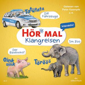 Cover for Sandra Kunstmann · Hör mal (Klangreisen): Der Bauernhof, Die Fahrzeuge, Im Zoo (Audiobook (CD)) (2024)