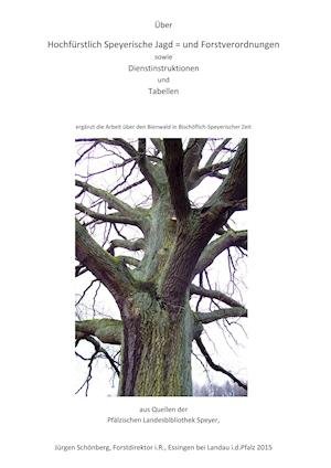 Cover for Schönberg · Über Hochfürstlich Speyerisch (Buch)
