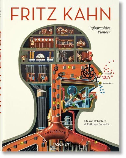 Von Debschitz, Uta and Thilo · Fritz Kahn. Infographics Pioneer (Innbunden bok) [Multilingual edition] (2022)