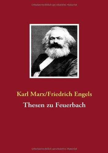 Cover for Friedrich Engels · Thesen Zu Feuerbach (Pocketbok) [German edition] (2008)
