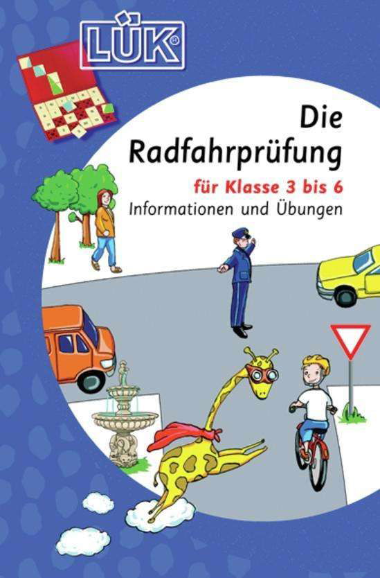 LÜK,Sachunt. Radfahrprüfung - Michael Junga - Książki -  - 9783894147075 - 