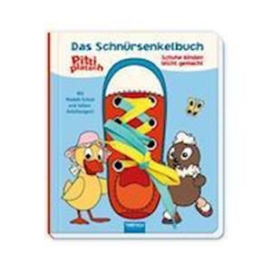 Cover for Trötsch Verlag · Trötsch Unser Sandmännchen Das Schnürsenkelbuch Pittiplatsch Schuhe binden leicht gemacht (Kartonbuch) (2021)