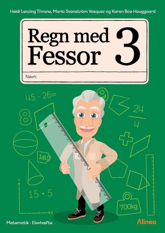 Cover for Heidi Thrane; Maria Vasquez Svanström; Karen Boe Hauggaard · Regn med Fessor: Regn med Fessor 3 (Sewn Spine Book) [1st edition] (2023)