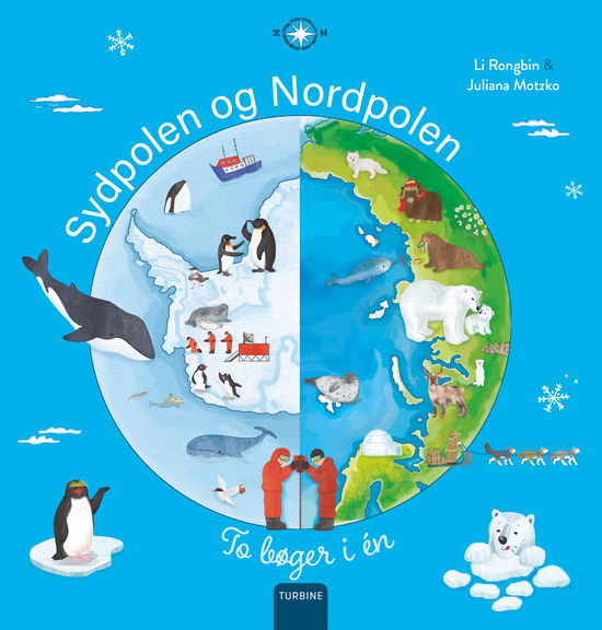 Cover for Li Rongbin · Sydpolen og Nordpolen (Hardcover Book) [1st edition] (2025)