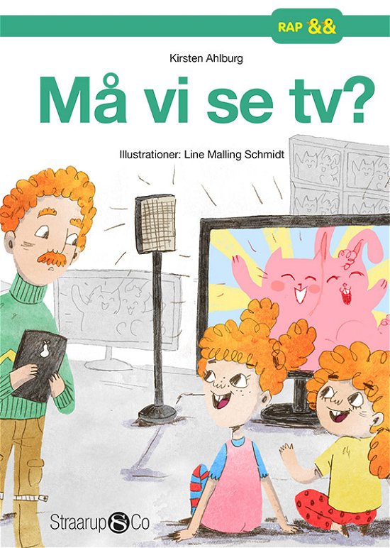 Cover for Kirsten Ahlburg · Rap: Må vi se tv? (Gebundenes Buch) [1. Ausgabe] (2018)