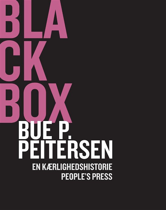 Cover for Bue P. Peitersen · Black Box (Sewn Spine Book) [1e uitgave] (2015)