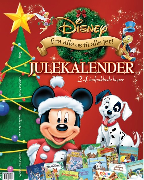 Cover for Karrusel Forlag · Disney Julekalender: Disney Julekalender (Innbunden bok) (2018)