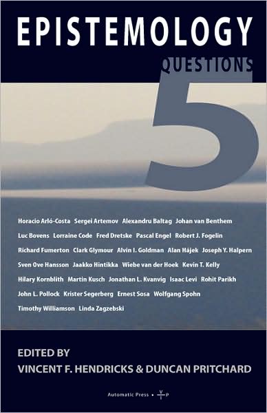 Cover for Vincent F Hendricks · Epistemology: 5 Questions (Paperback Book) (2008)