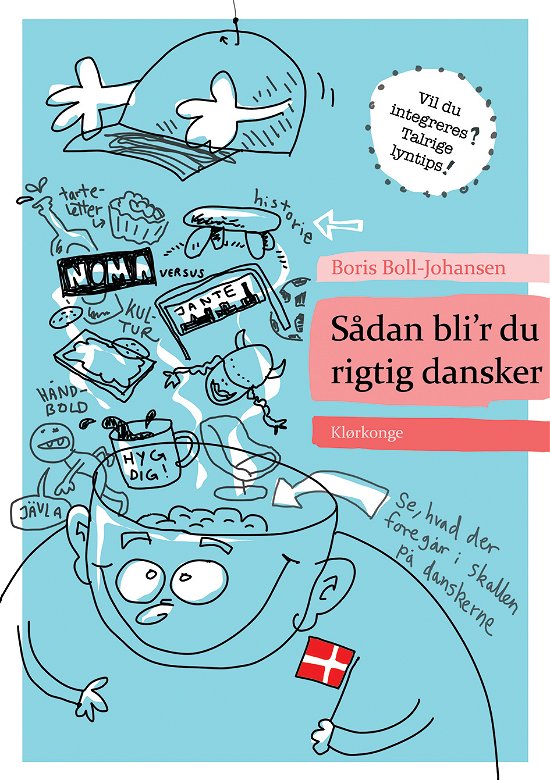 Cover for Boris Boll-Johansen · Sådan bli'r du rigtig dansker (Paperback Book) [1er édition] (2019)