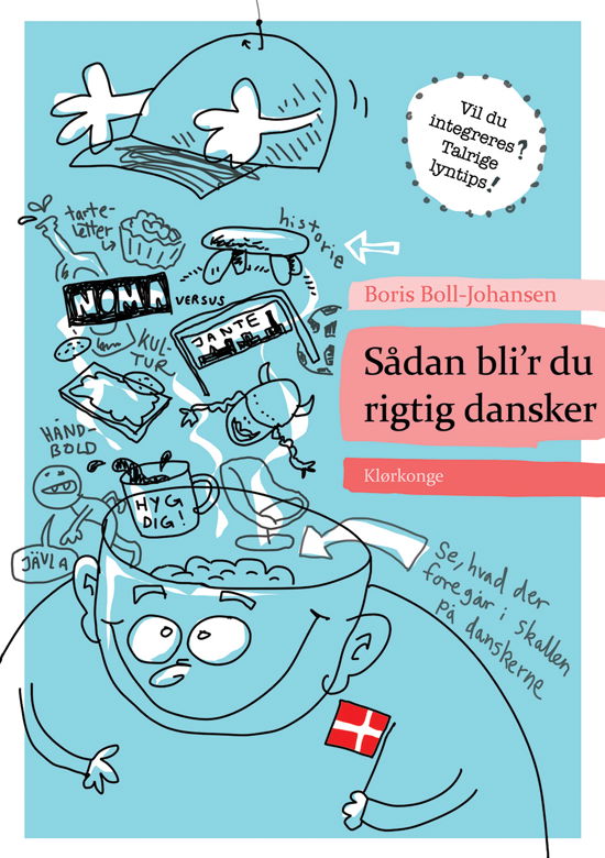 Cover for Boris Boll-Johansen · Sådan bli'r du rigtig dansker (Paperback Bog) [1. udgave] (2019)