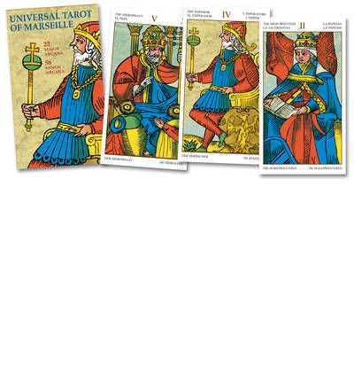 Universal Tarot of Marseille: Tarot Deck - Burdel, Claude (Claude Burdel) - Livros - Lo Scarabeo - 9788883955075 - 31 de março de 2006