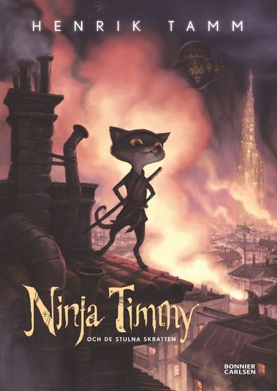 Cover for Henrik Tamm · Ninja Timmy: Ninja Timmy och de stulna skratten (Gebundesens Buch) (2013)