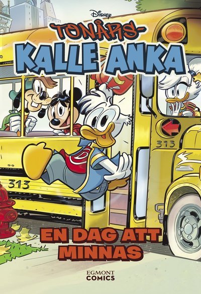 Cover for Tonårs-Kalle Anka : En dag att minnas (Book) (2021)