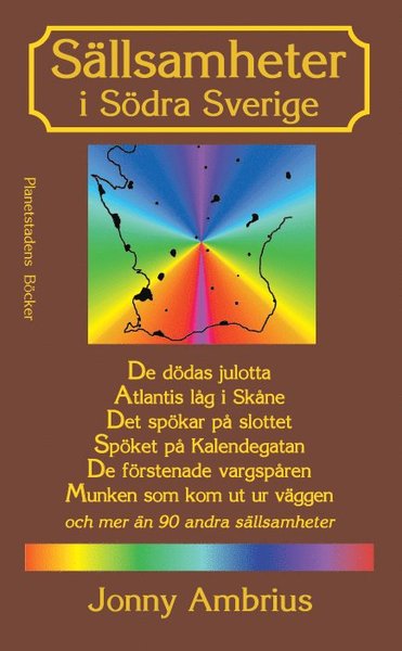 Cover for Jonny Ambrius · Sällsamheter i södra Sverige (Paperback Book) (1999)