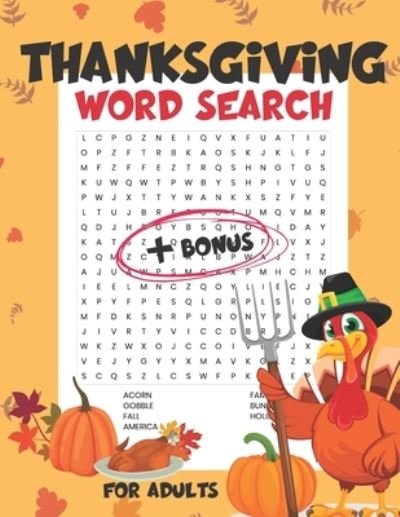 Cover for Colorful World · Thanksgiving Word Search For Adults (Paperback Book) (2020)