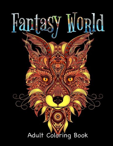 Cover for José Rodríguez · Fantasy World Adult Coloring Book (Paperback Book) (2020)