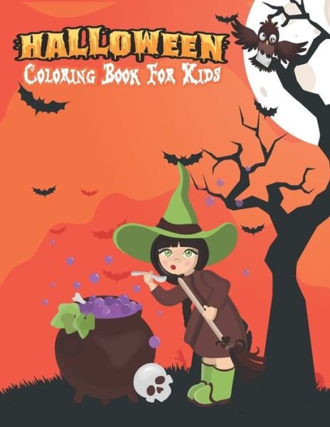 Cover for Ssr Press · Halloween Coloring Book For Kids (Paperback Book) (2020)