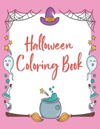 Cover for Mofiz Publication · Halloween coloring book (Paperback Bog) (2020)