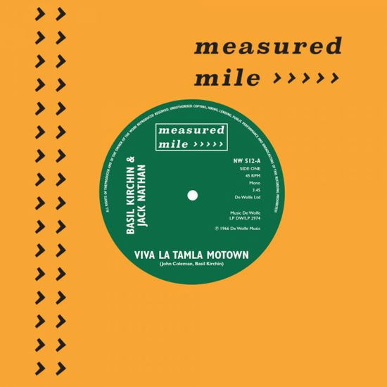 Viva La Tamla Motown - Basil Kirchin & Jack Nathan - Musik - MEASURED MILE - 0029667030076 - 24. februar 2023