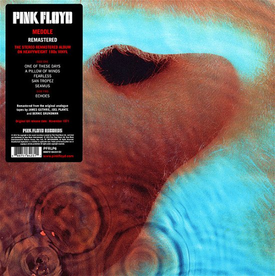 Cover for Pink Floyd · Meddle (LP) [Remaster edition] (2016)