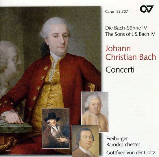 Cover for Bach / Freiburger Barockorchester / Goltz · Sons of Bach 4 (CD) (2000)