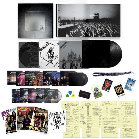 Cover for Metallica · Metallica (The Black Album) (LP/CD/DVD) [Limited Super Deluxe Box Set edition] (2021)