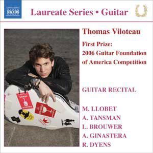 Cover for Thomas Viloteau: Guitar Recital / Various (CD) (2007)