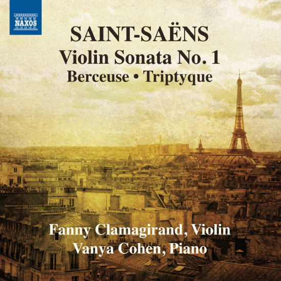 Violin Sonata No.1 - C. Saint-Saens - Musik - NAXOS - 0747313275076 - 1 april 2013