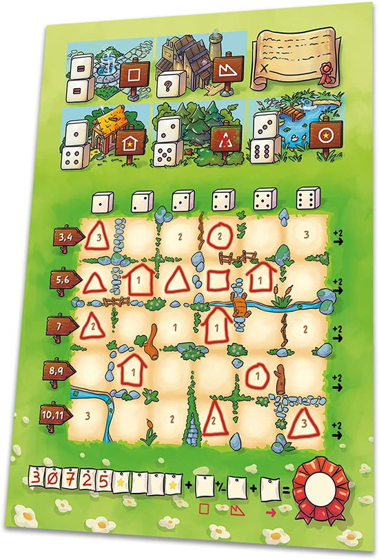 Cover for Little Rocket Games · Little Rocket Games: Rolling Village (MERCH)