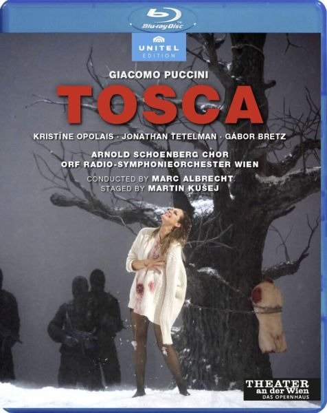 Cover for G. Puccini · Tosca: Vienna State Opera (Albrecht) (Blu-ray) (2023)
