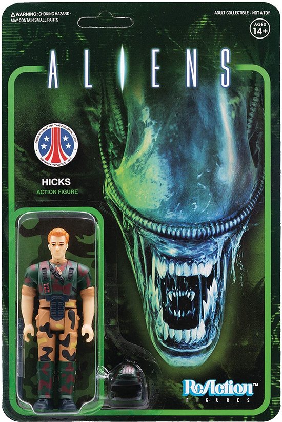Aliens Reaction Figure - Hicks - Aliens - Merchandise - SUPER 7 - 0840049800076 - December 15, 2020
