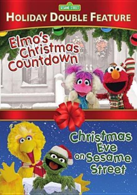 Cover for DVD · Sesame Street: Christmas Double Feature (Elmo's Christmas Countdown &amp; Christmas Eve on Sesame Street) (DVD) (2016)