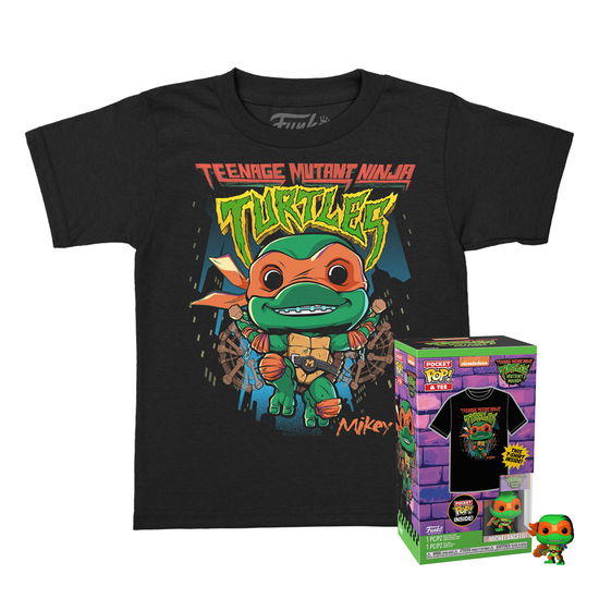 Funko Pocket Pop! & Tee (child): Teenage Mutant Ninja Turtles Mutant Mayhem - Michelangelo Vinyl Fig - Funko - Muu -  - 0889698762076 - 