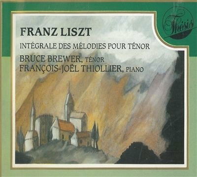 Cover for Franz Liszt  · Melodie Per Tenore (Integrale) (3 Cd) (CD)