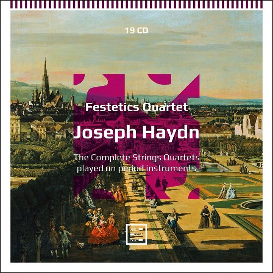 Cover for Festetics Quartet · Haydn: the Complete String Quartets Played on Period in (CD) (2022)