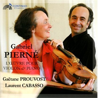 Cover for G. Pierne · L'oeuvre Pour Violin &amp; Piano (CD) (2016)