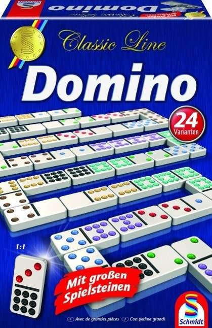 Cover for Familienspiel - Classic Line · Domino (Spiel)49207 (Book) (2009)