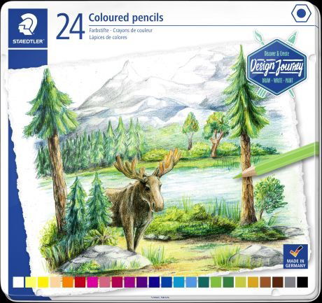 Colored Pencil, 24 Pcs (146c M24) - Staedtler - Merchandise - Staedtler - 4007817055076 - 